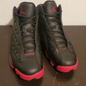 Jordan 13 black red